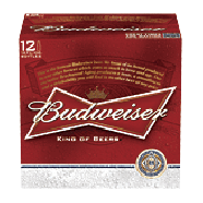 Budweiser Beer 12 Oz 12pk