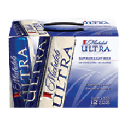 Michelob Ultra Beer 12 Oz Stock, Slimline 12pk
