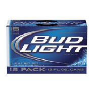 Bud Light Beer 12 Oz 15pk