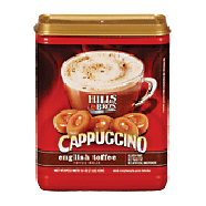 Hills Bros Cappuccino Drink Mix English Toffee 16-oz