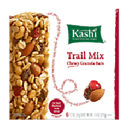Kashi  all natural chewy granola bars, trail mix, 6 bars 7.4oz