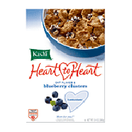 Kashi Heart To Heart oat flakes & wild blueberry clusters 13.4oz