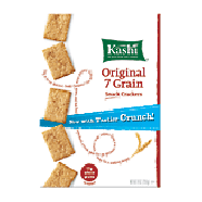 Kashi  original 7 grain snack crackers, 17g whole grains 9oz