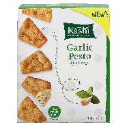 Kashi  garlic pesto pita crisps, 10g whole grains 7.9oz