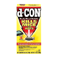 D-con Kills Mice & Rats ready mixed baitbits trays 4 ct 12oz