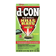 D-con Kills Rats bait pellets trays 4 ct 12oz