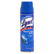 Lysol  disinfectant spray, eliminates odor, spring waterfall scent19oz
