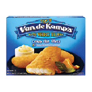 Van De Kamp's  whole crispy fish fillets, 10 ct 19.45oz