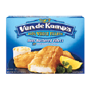 Van De Kamp's  whole beer battered fillets, 10 fillets 19.1oz