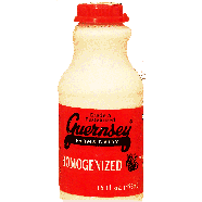 Guernsey Farms Dairy  whole milk, homogenized, grade a, pasteur16fl oz