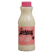 Guernsey Farms Dairy  fat free skim milk, grade a, pasteurized 16fl oz