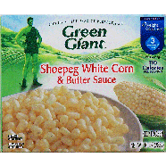 Green Giant  shoepeg white corn & butter low fat sauce 10oz