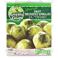 Green Giant Steamers baby brussels sprouts & butter sauce 10-oz