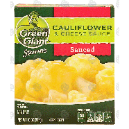 Green Giant  cauliflower & cheese flavored low fat sauce 10oz