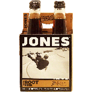 Jones  root beer soda, 12-fl. oz. 4pk