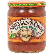 Newman's Own Salsa mild all natural chunky 16oz