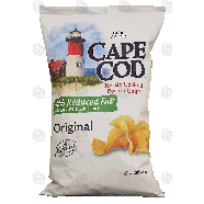 Cape Cod  original kettle cooked potato chips, 40% reduced fat  8oz