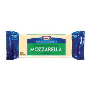 Kraft Natural Cheese low-moisture part-skim mozzarella cheese block 8oz