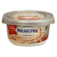 Philadelphia  bacon cream cheese spread made with real bacon 8oz
