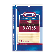 Kraft Deli Fresh extra thin swiss slices, 14 ct. 8oz