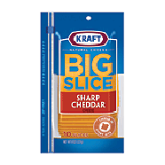 Kraft Deli Fresh sharp cheddar slices, 10 ct. 8oz