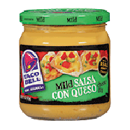 Taco Bell  salsa con queso cheese dip, mild 15oz