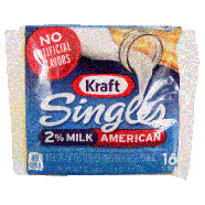 Kraft Singles reduced fat pasteurized prepared american cheese p10.7oz