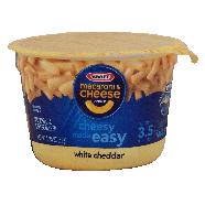 Kraft  macaroni & cheese dinner, white cheddar, just add water 2.05oz