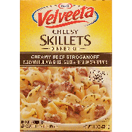 Kraft Velveeta cheesy skillets dinner kit, creamy beef stroganof11.6oz