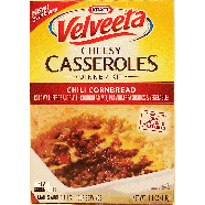 Velveeta Cheesy Casseroles chili cornbread dinner kit, just add 11.1oz