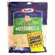 Kraft Natural Cheese mozzarella shredded cheese, low-moisture part8-oz