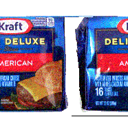 Kraft Deli Deluxe American Slices 16 Ct  12oz
