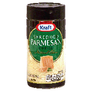 Kraft  shredded parmesan cheese 7oz