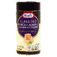 Kraft Cheese Shredded Parmesan Romano & Asiago 7oz