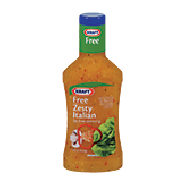 Kraft Free zesty italian fat free dressing  16fl oz