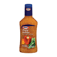 Kraft Salad Dressing Dressing & Marinade Zesty Italian 16fl oz