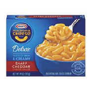 Kraft Dinners Macaroni & Cheese Dinner Deluxe Sharp Cheddar  14oz
