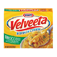 Kraft Dinners Velveeta Rotini & Cheese Broccoli  9.4oz