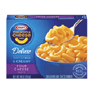 Kraft Dinners Macaroni & Cheese Dinner Deluxe Four Cheese  14oz