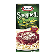 Kraft Dinners Spaghetti Classics Tangy Italian 8oz