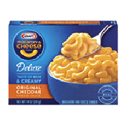 Kraft Dinners Macaroni & Cheese Dinner Deluxe w/Original Cheddar C 14oz