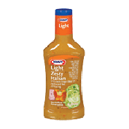 Kraft Salad Dressing Salad Dressing Light Zesty Italian  16oz