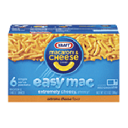 Kraft Easy Mac extreme cheese macaroni and cheese dinner 6 3/4 c 12.9oz