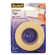 Scotch  freezer tape, holds at -40 degrees celcius, 3/4 x 1000 inch1ct