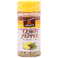 Lawry's  lemon pepper with zest of lemon 4.5oz