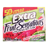 Extra Fruit Sensations sweet watermelon sugar free gum 15ct