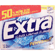 Extra  peppermint sugar free gum 15ct