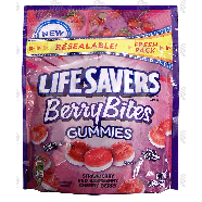 Life Savers Berry Bites gummies, strawberry, red raspberry, and che 8oz