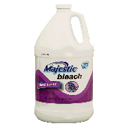Majestic  bleach, floral scent, formulated for high efficiency & s1gal