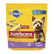 Pedigree Jumbone bones with big meaty center, for mini/toy/small d10ct